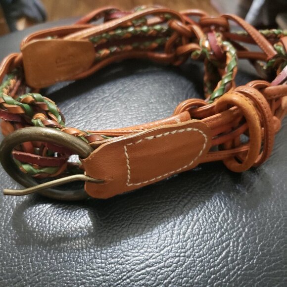 Carlos Falchi Leather Belt main image 8